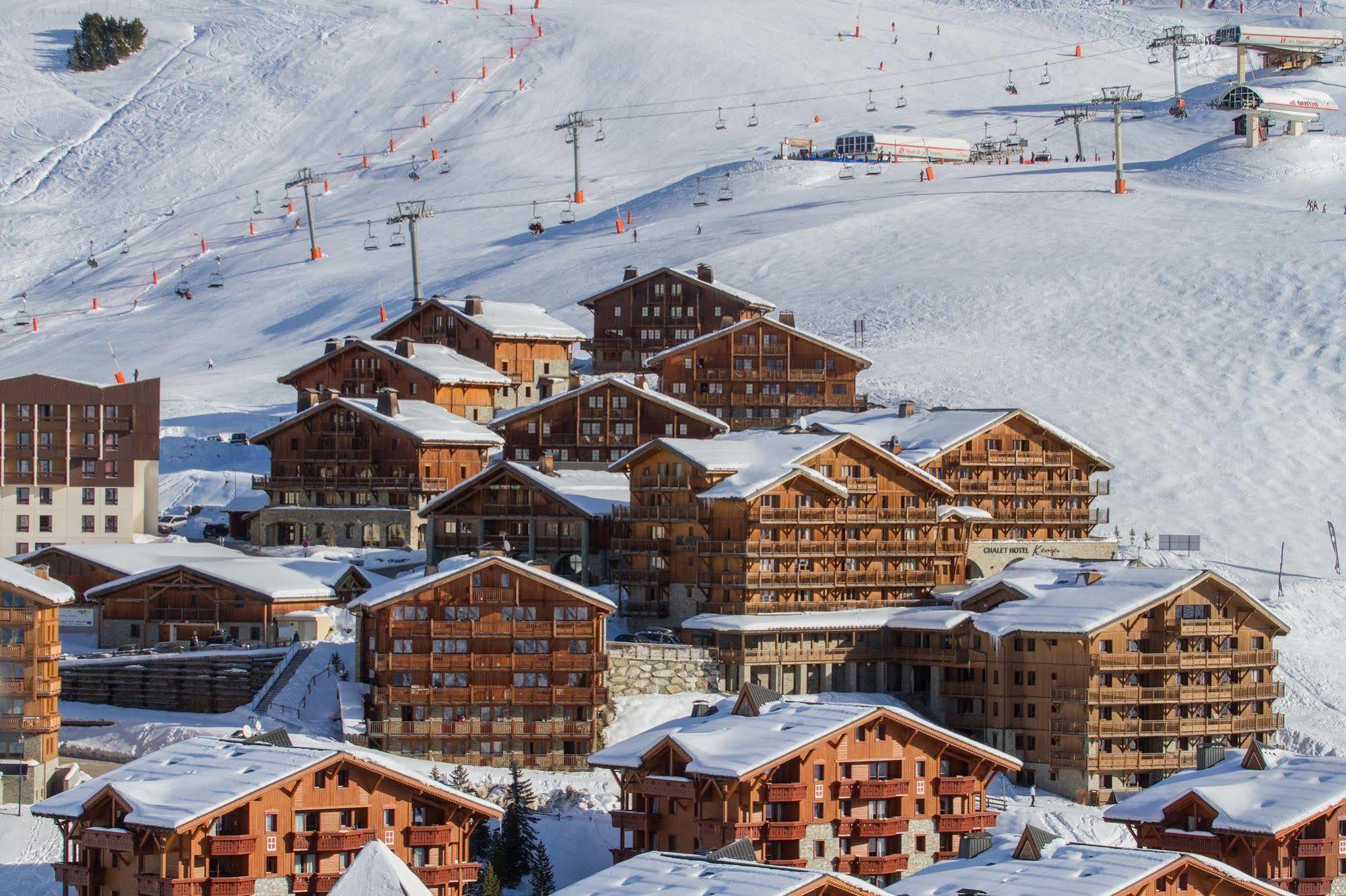 Cgh Residences & Spas Les Chalets Du Soleil Authentiques Saint-Martin-de-Belleville Exterior foto