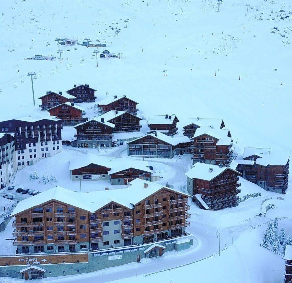 Cgh Residences & Spas Les Chalets Du Soleil Authentiques Saint-Martin-de-Belleville Exterior foto