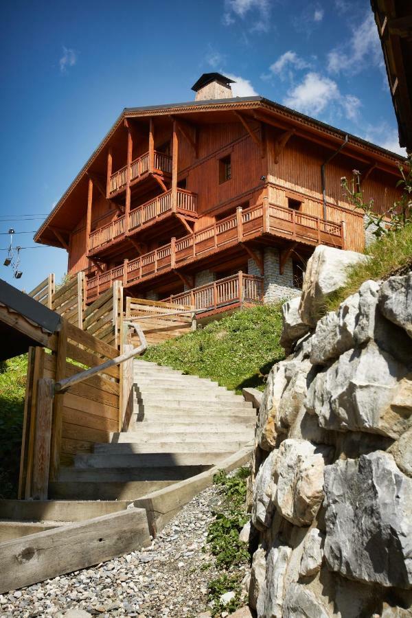 Cgh Residences & Spas Les Chalets Du Soleil Authentiques Saint-Martin-de-Belleville Exterior foto